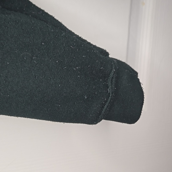 Cozy Alaska Green Zip Hoodie Mens SM - Picture 5 of 5